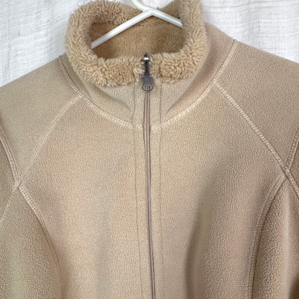 Microfiber Fleece Lined Zip-Up Jacket Sz Med. 🎉Host Pick🎉 - Picture 3 of 9